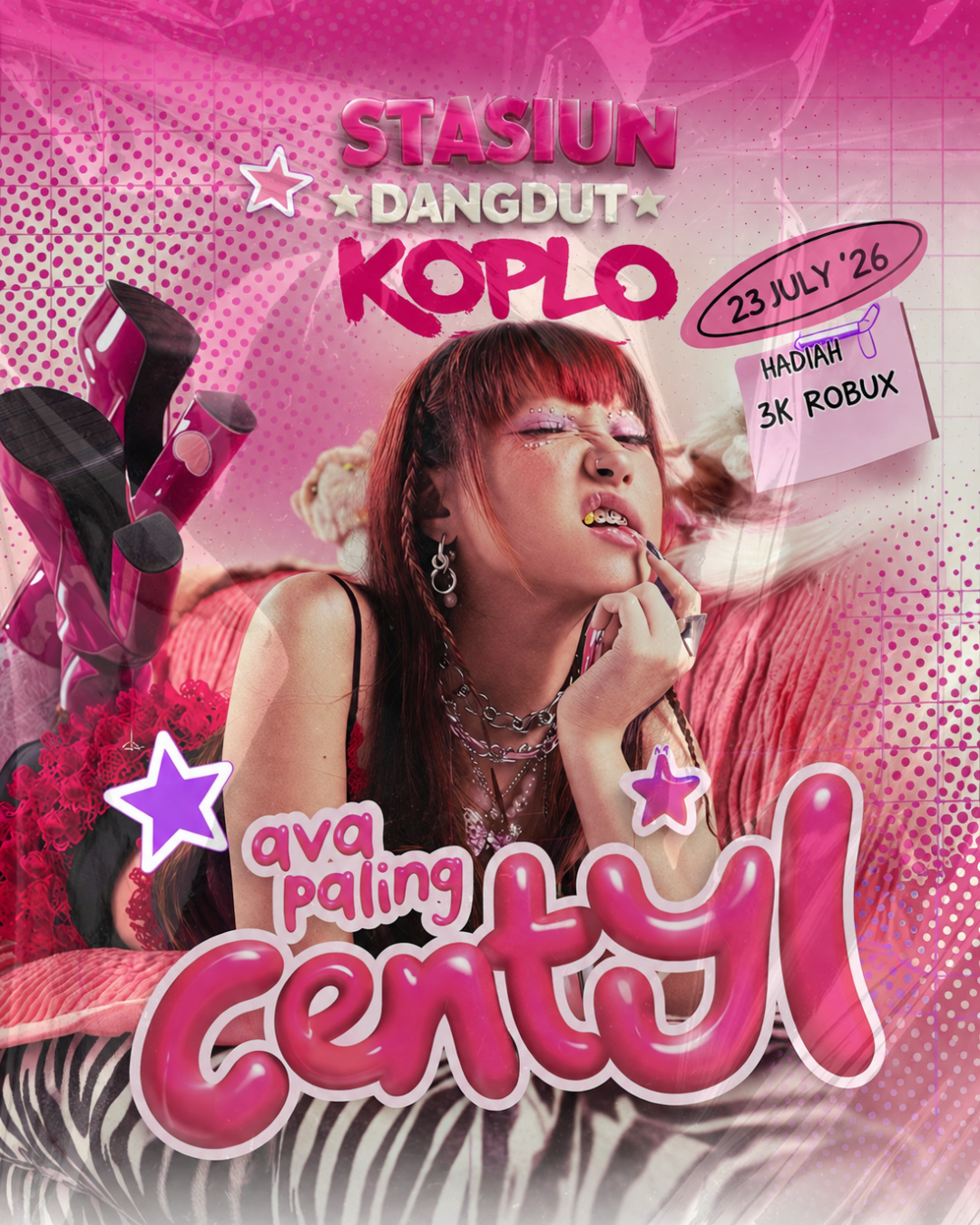 Event Ava Centil Ala Naykilla Hadir di Stasiun Dangdut Koplo!